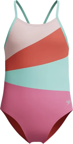 Vista 17 de Speedo Traje de baño de una pieza para niña con tiras finas Azul (Blue Print)