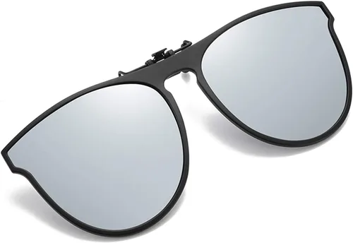 Vista 9 de El clip polarizado del marco TR90 de las gafas de sol TR90 tirón para arriba los vidrios de conducción