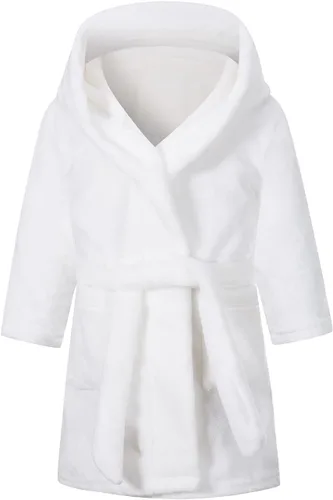 Vista 8 de Batas con Capucha de Forro Polar para Niñas, Bata de Baño Suave Premium Mullida para Niños para Regalos, 2-12 Años Lavanda