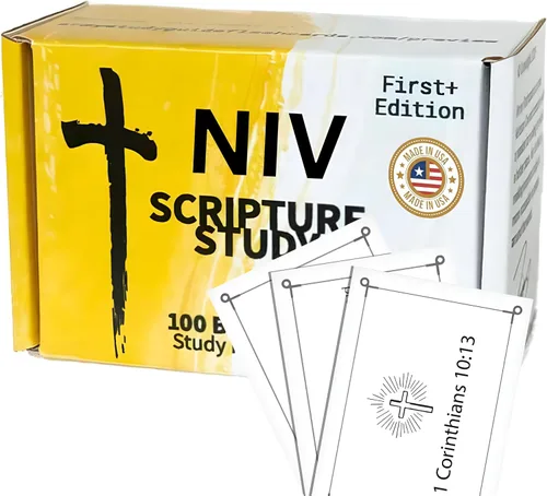 Vista 8 de Agape - Tarjetas de memoria de las Escrituras 100 tarjetas de memoria KJV con versículos bíblicos, para adultos y niños, perfectas para estudio