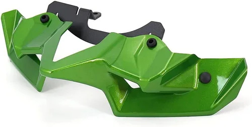 Vista 9 de Accesorios de motocicleta Z900 2022 - 2020, rojo, negro, verde, alerón delantero desnudo, alerón aerodinámico para Kawasaki Z900 (negro)