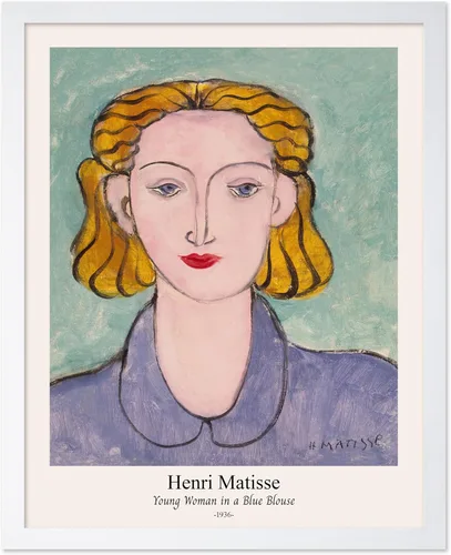 Vista 23 de Poster Master Póster vintage de Henri Matisse – Impresión retro de la gavilla – Arte de fauvismo – Pintura clásica – Ilustración estética