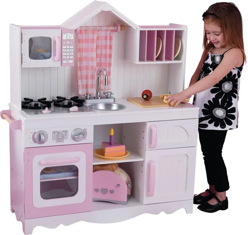 Vista 2 de KidKraft 53222 cocina de juguete estilo modern country