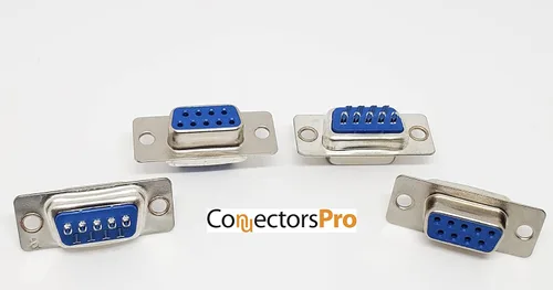 Vista 4 de PC Accessories - DB9 hembra D-Sub conector tipo soldadura, paquete de 50