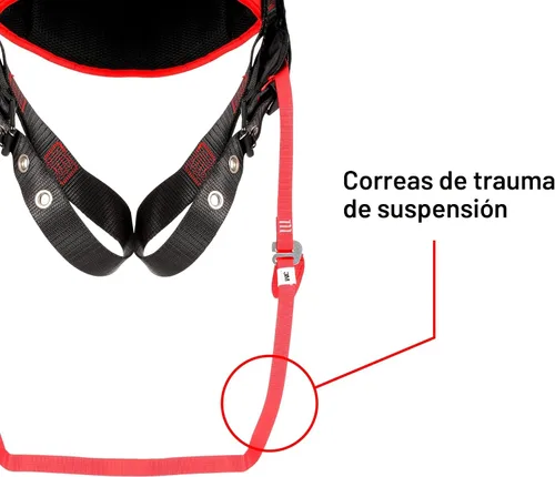 Vista 5 de 3M Protecta Mediano - Grande Arnés de posicionamiento de cuerpo completo estilo construcción con comodidad, con adaptador de tela Easy-Link