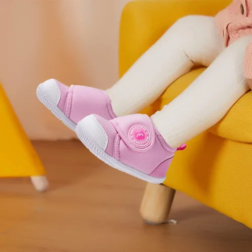 Vista 3 de BMCiTYBM Zapatos de bebé niño niña bebé zapatillas de invierno cálido antideslizante primeros caminantes 6-24 meses