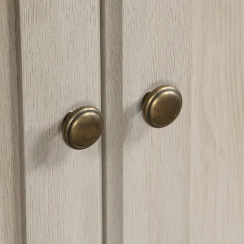 Vista 10 de Sauder Estantería de Almacenamiento Misceláneo con Puertas, Estantes Ajustables, Estantería de 5 Estantes - Acabado Castaño Tizado Chalked Chestnut