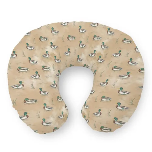 Vista 12 de Fundas de almohada de lactancia de retazos de caza, diseño de camuflaje y ciervos, funda de lactancia suave y elástica para almohadas de lactancia