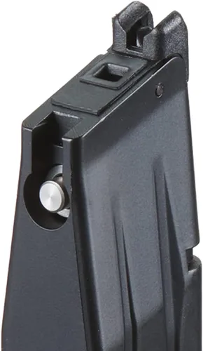 Vista 4 de Lancer Tactical Knightshade 28 Revista redonda Hi-Capa de gas verde Airsoft