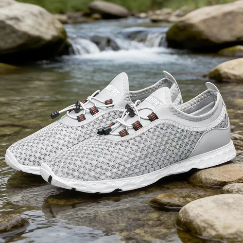 Vista 3 de DOUSSPRT - Zapatos acuáticos para hombre, de secado rápido, deportivos