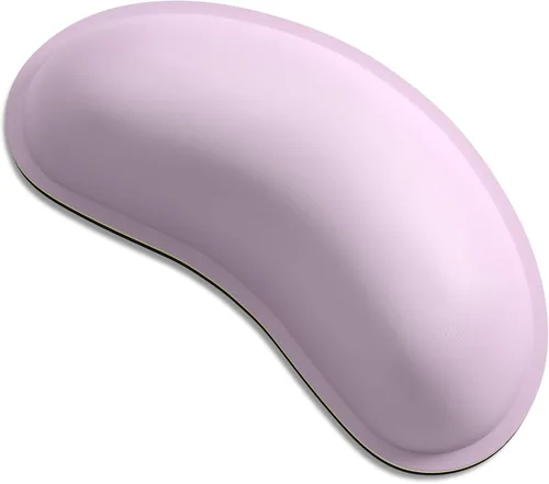 Vista 9 de Dapesuom Reposamuñecas para ratón, soporte ergonómico de espuma viscoelástica para muñeca de ratón, almohadilla de descanso para mano de cuero tipo