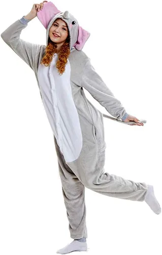 Vista 2 de Animal Pijamas Nuevo Cosplay Lounge Wear Adulto Lindo Halloween Disfraz Ropa de dormir Partido Mono para las Mujeres
