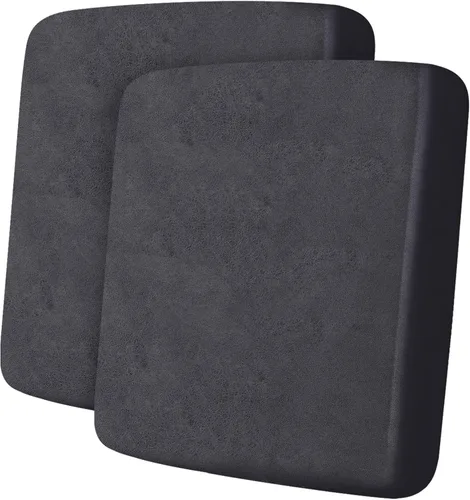 Vista 80 de ANARACHON Fundas de cojín de sofá con aspecto de cuero, juego de fundas de asiento de sofá, protector de muebles para sillón seccional, sofá biplaza