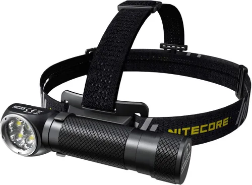 Vista 3 de Nitecore HC35 - Faro LED recargable - 4 x CREE XP-G3 S3 con 2 baterías recargables NL2153HP de alto rendimiento