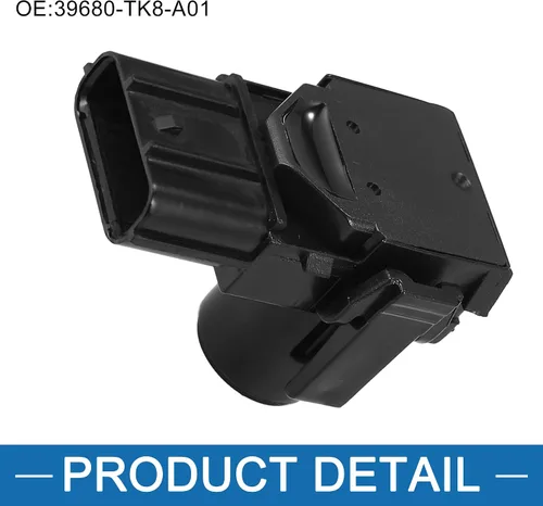 Vista 5 de Parachoques PDC Sensor 39680-TK8-A01 Sensor de estacionamiento inverso para Honda Odyssey 2011-2016 Plástico Metal Negro (juego de 2)