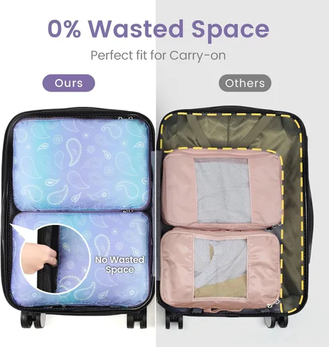 Vista 5 de Cambond - Cubos de compresión para viajes, organizadores de equipaje para maletas