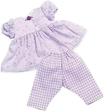 Vista 3 de McCall's Patrones M4338OSZ Ropa de muñeca de bebé