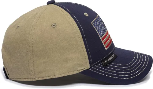 Vista 3 de Gorra al aire libre unisex Erwachsene americano Flagge Truck Cap