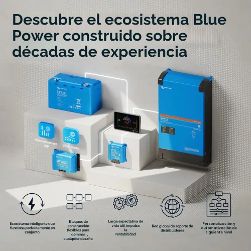 Vista 9 de Victron Energy SmartSolar MPPT MC4, Controlador de carga 250V 60A (NH-354, Bluetooth, 12/24/36/48V)