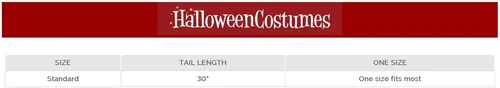 Vista 2 de Wolf Plush Oversized Costume Tail for Adults and Kids
