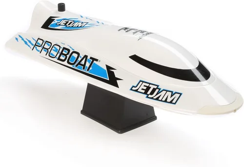 Vista 17 de Horizon Hobby Pro Boat RC Jet Jam V2 - Pilas de 12 pulgadas para transmisor no incluido, naranja PRB08031V2T1 Blanco
