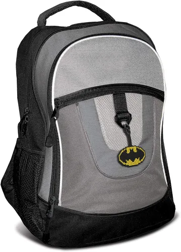 Vista 7 de Lego DC - Etiqueta de silicona para bolsa, símbolo de murciélago (52815), etiqueta de equipaje para viajes, maleta, mochila, bolsa de playa de verano