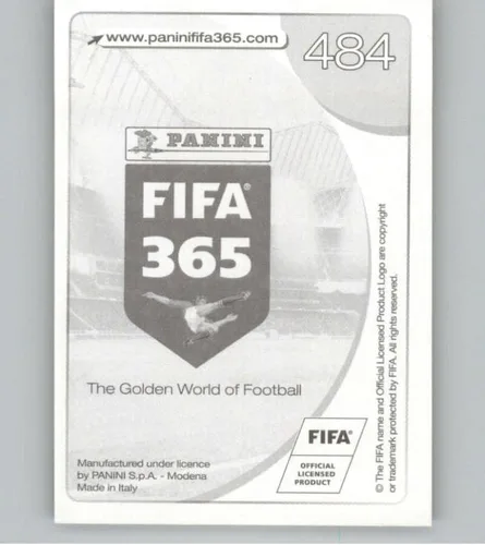 Vista 2 de Pegatinas de Panini FIFA 365 2016-17 # 484 José Guerrero Club America - Adhesivo oficial de álbum de fútbol en estado crudo (NM o mejor)