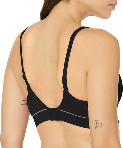 Vista 2 de Hanes Bralette sin costuras sin costuras para mujer, diseño de contorno Originals