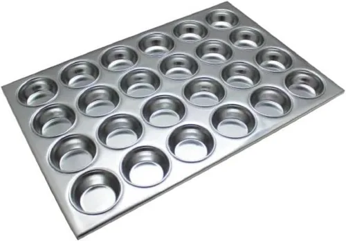 Vista 9 de TrueCraftware - Molde antiadherente de 1-1/2 oz para hornear muffins, 24 cavidades, molde para magdalenas, moldes antiadherentes para hornear, ideal