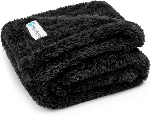 Vista 11 de PetAmi Manta de felpa suave para perros y gatos, pequeña de 24 x 32