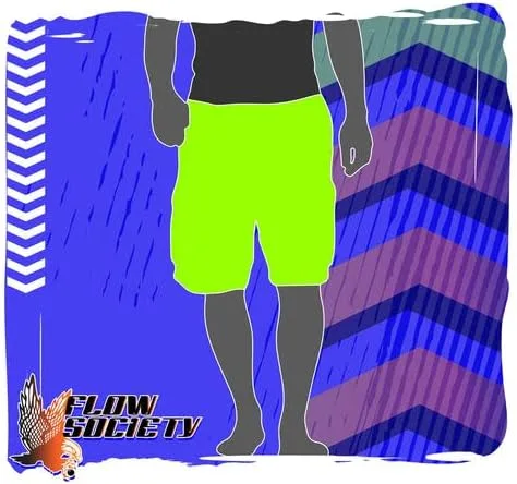 Vista 3 de Flow Society Pantalón corto Pickleball Flow para hombre color blanco 9 pulgadas