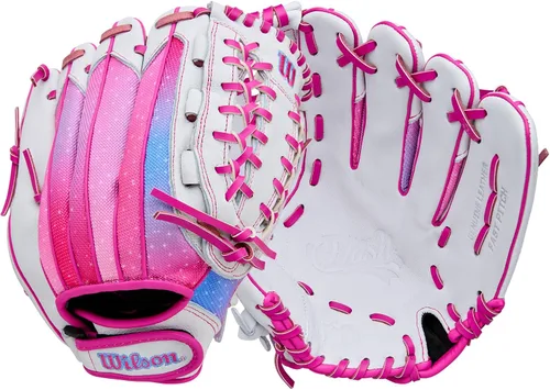 Vista 10 de Wilson A440 Adult + Youth Fastpitch Softball Glove + Mitt Sizes 11" - 12" Right + Left Hand Throw Multiple Styles
