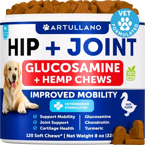 Vista 8 de Masticables calmantes de cáñamo para perros, masticables calmantes para perros, golosinas para aliviar la ansiedad del perro con aceite de cáñamo