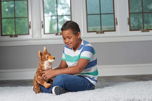 Vista 6 de Wild Republic Coyote - Peluche de peluche, regalo para niños, 12 pulgadas