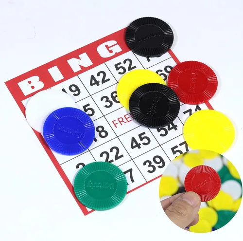 Vista 5 de 480 fichas de póquer de plástico a granel para juegos de cartas de póquer, marcadores de conteo para jugar, aprender matemáticas, contar recompensas