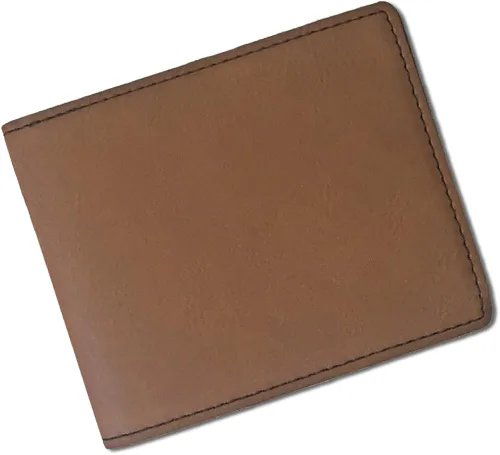 Vista 4 de Cartera de piel sintética, Jesús en la cruz, grabado personalizado incluido