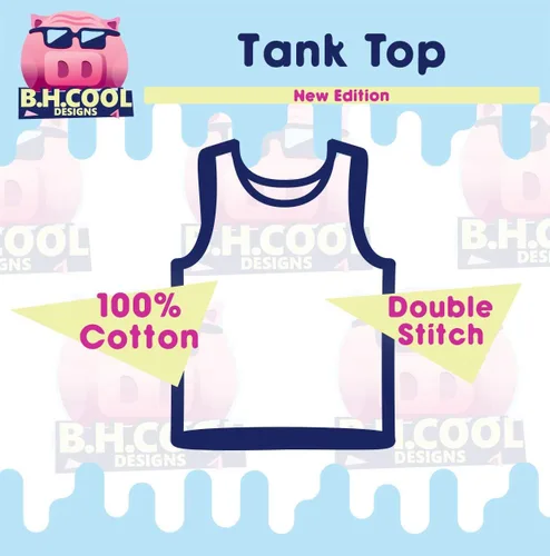 Vista 4 de BH Cool Designs got clam chowder - Men's Soft & Comfortable Tank Top