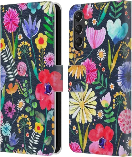 Vista 87 de Head Case Designs Officially Licensed Ninola Butterfly Nature Spring Floral Leather Wallet Case Compatible with Samsung Galaxy A07 4G