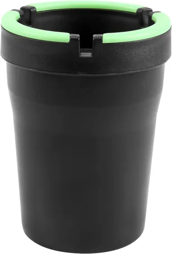 Vista 10 de Stub Out - Cenicero de cubo para automóvil que brilla en la oscuridad (negro, Jumbo)