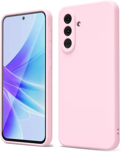 Vista 150 de oakxco Funda para teléfono Samsung Galaxy A12 con agarre de silicona líquida, linda delgada fina suave cubierta de gel de goma TPU lisa para mujeres