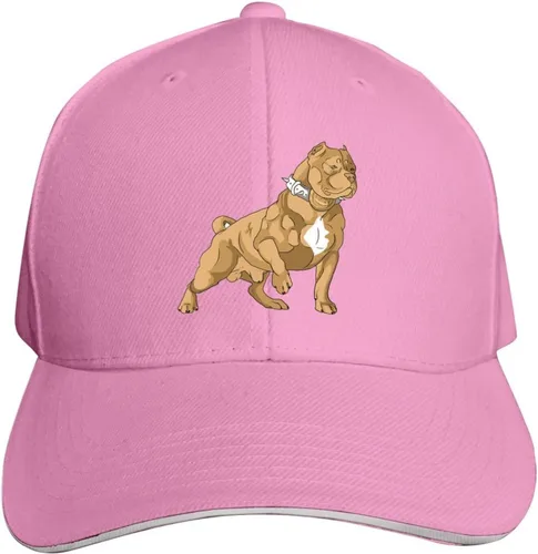 Vista 2 de American Bully Hat Baseball Cap Duck Tongue Cap Outdoor Cap Fashion Black