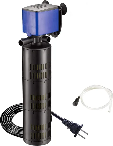 Vista 13 de Bomba sumergible Powerhead de 210 GPH - Bomba 3 en 1 para acuario con oxigenación, filtración y ciclismo de agua, elevación máxima de 3.3 pies, 15 W