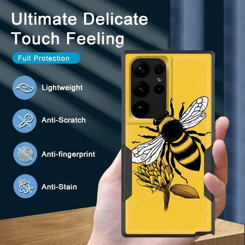 Vista 637 de Funda para Galaxy A14 5G, resistente de doble capa híbrida de policarbonato duro, goma suave, a prueba de golpes, funda protectora resistente