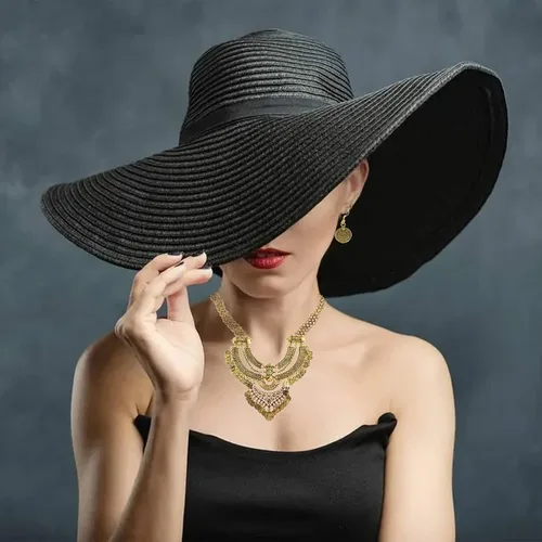 Vista 3 de YANCHUN Disfraz de gitana para mujer, joyería de gitana para mujer, disfraz renacentista, conjunto de collar bohemio, juego de aretes, joyería