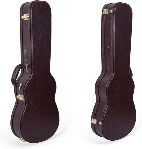 Vista 9 de Crossrock Estuche de madera rígida para ukelele barítono, negro (CRW620BUBK)
