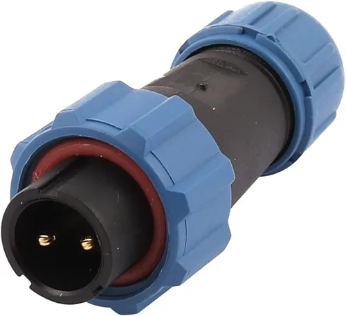 Vista 2 de Aexit AC 250V Audio & Video Accesorios 2 Terminales SP1310/P Impermeable -ation escombros Conectores y adaptadores Adaptador Conector