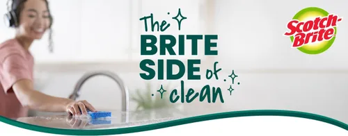 Vista 5 de Scotch-Brite Dobie Scrubber ideal para utensilios de cocina antiadherentes