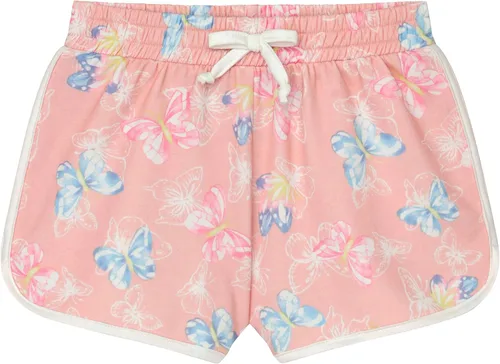 Vista 4 de BTween Girls 4-Piece Active Performance Dolphin Shorts with Faux Drawstring Sports Running Shorts for Kids