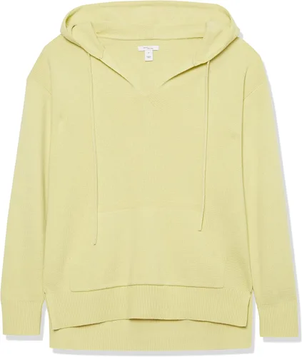 Vista 6 de Daily Ritual Women's Ultra-Soft Milano Stitch Drawstring Hoodie Sweater