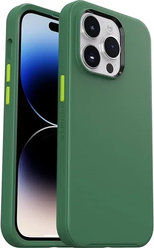 Vista 18 de OtterBox Serie Symmetry Clear Series+ Funda con MagSafe para iPhone 14 Pro Max (Solo) - No se ofrece al por menor - Instinto Animal